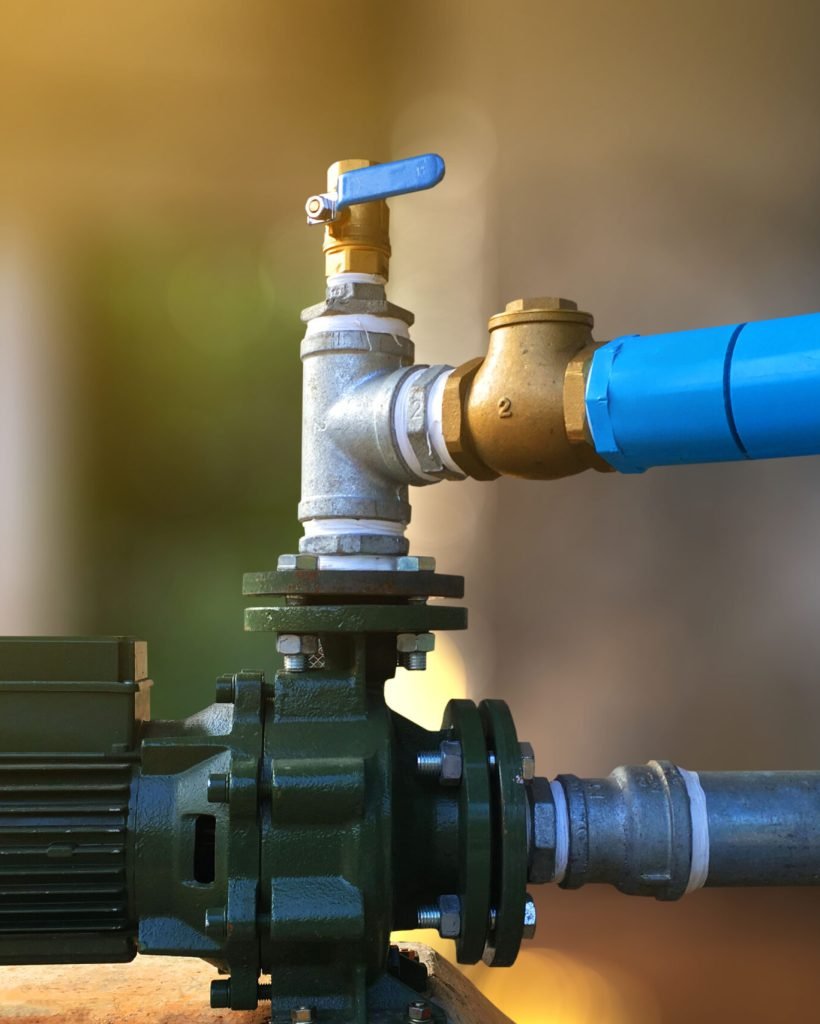 big water pump motor for Water supply system of the village.